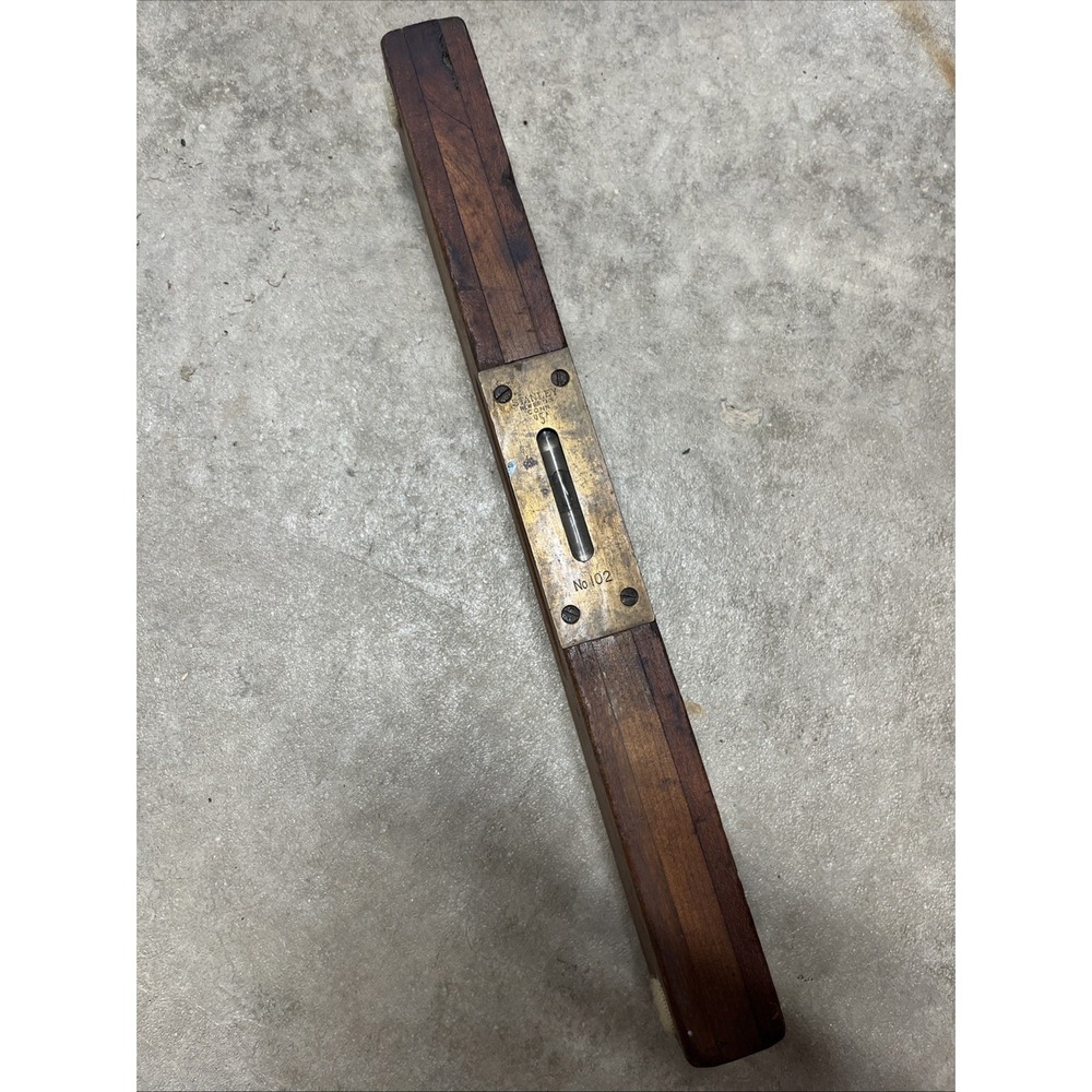 Vintage/Antique 1920 to 1935 STANLEY Logo 14" Level No. 102